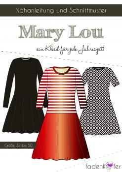 Fadenkäfer Papierschnittmuster Kleid Mary Lou Damen